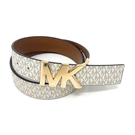 michael kors reversible belt|michael kors belt logo.